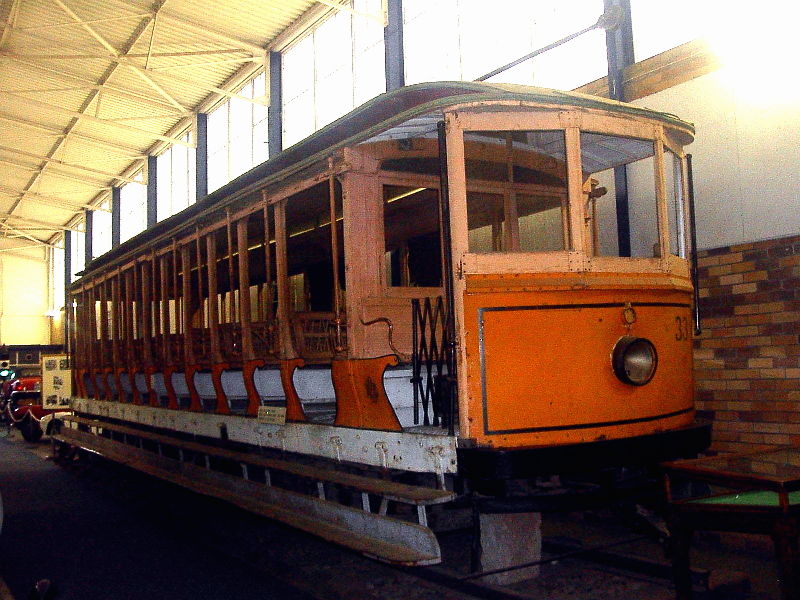 JHMT Tram Brill electric tram Kimberly 1913 to 1939James Hall Museum of Transport Car Museums In Africa